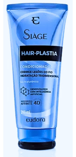 Siage Condicionador Hair Plastia 200 Ml Eudora