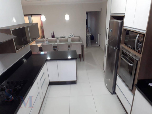 Imagem 3 de 12 de Sobrado Com 3 Dormitórios À Venda, 196 M² Por R$ 680.000,00 - Parque Novo Oratório - Santo André/sp - So0456