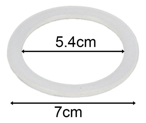 Sellos De Silicona Junta Espresso Filtro Para 6 Tazas