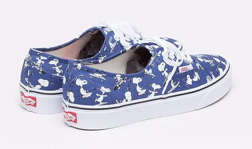 Vans best sale peanuts azul