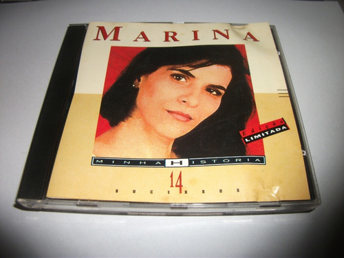 Cd Marina Minha Historia 14 Sucessos