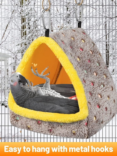 Nido Grande Invierno Cálido Para Pájaros Hamaca Colgantecama