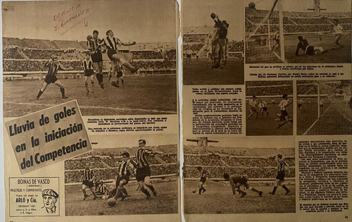 Peñarol Debut Goncalvez Clipping Revista Fútbol Déc 50 Ncr06