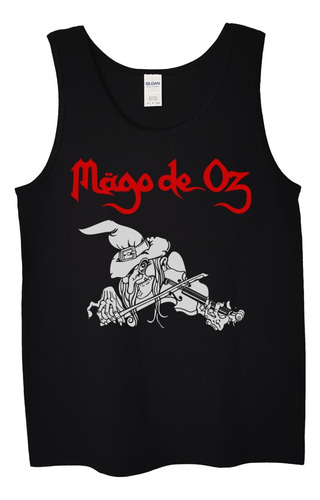 Polera Musculosa Mago De Oz La Bruja Metal Abominatron