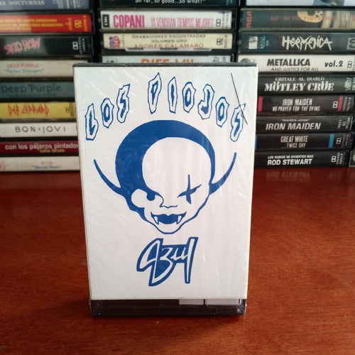 Los Piojos Cassette Azul, Promocional Ultra Raro, Nuevo Lea