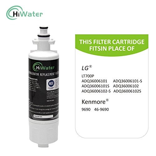 Hi Agua Filtro Para Agua Lt700p Reemplazarmemt Para LG Lt700