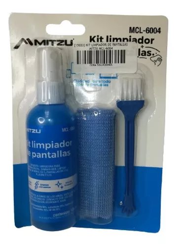 Kit De Limpieza Mitzu Mcl-6004 Con Cepillo Para Pantallas