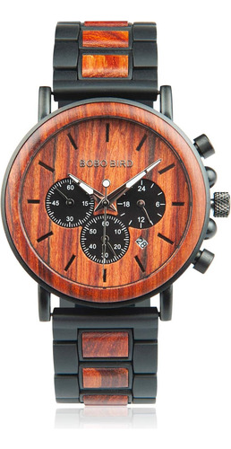 Reloj Pulsera Bobo Bird Informal Para Hombre