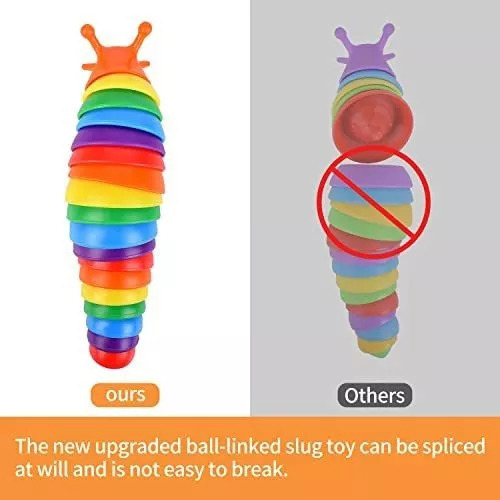 Fidget Slug, Un Juguete Sensorial Para Niños Con Autismo 202