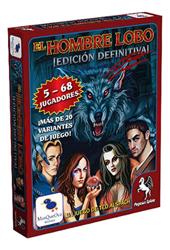 El Hombre Lobo Edicion Definitiva - Juego De Mesa Pegasus