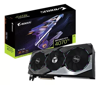 Tarjeta De Video Gigabyte Aorus Geforce Rtx 4070 Ti Elit 12g