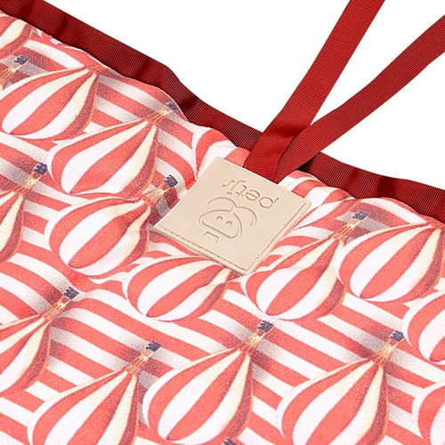 Colchonete Para Cachorro E Gato Pet Jr Alpha Balão 102x68 Cm Cor Vermelho Desenho Balu00e3o