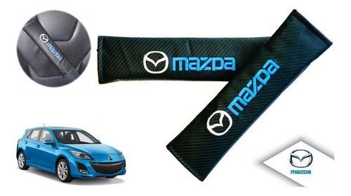 Par Almohadillas Cubre Cinturon Mazda 3 Hb 2.0l 2010