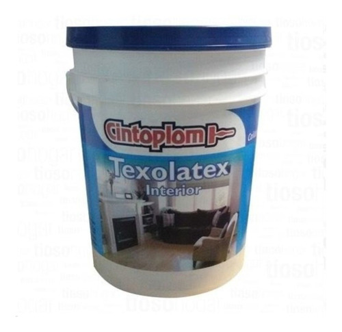 Pintura Latex Interior Cubritiva 20 Litros Cintoplom Blanca