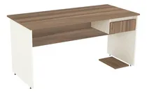Comprar Escritorio 120 Mesa Computación 1caj Melamina 18mm Oficina + Color Ceniza-terracota