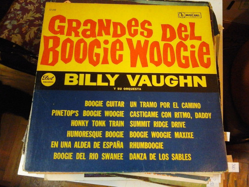 Vinilo 5048 - Grandes Del Boogie Woogie - Billy  Vaughn