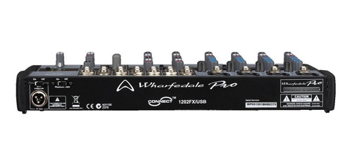 Imagen 5 de 9 de Mixer Wharfedale 1202 Fx /usb 4 Canales Mono 4