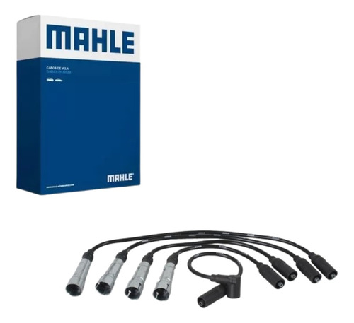 Kit X4 Cables De Bujia Volkswagen Gacel 1.6/1.8 Mahle