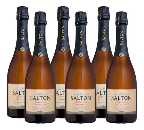 Kit 6 Espumantes Salton Prosecco Brut 750mlSalton 750 ml