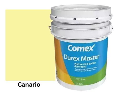 Cubeta Pintura Vinil-acrilica Durex Comex Interior/exterior
