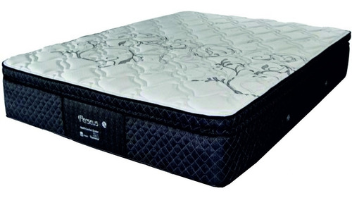 Imagen 4 de 8 de Suavestar Resorte Perseus - Blanco/Gris - 2 1/2 plazas - 190 cm - 140 cm - 31 cm (Incluye: Con pillow)