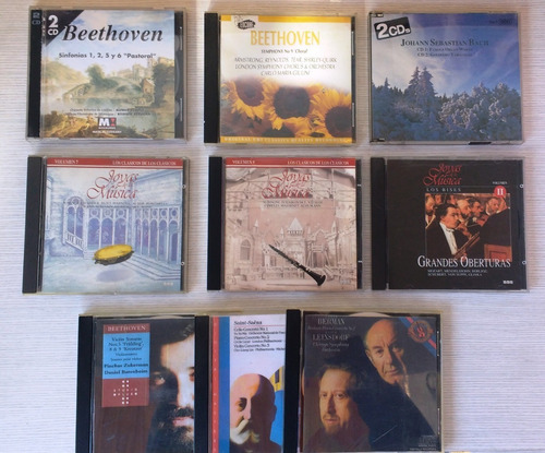 Lote 6 Cd Musica Clasica + 5 De Regalo (Usado)