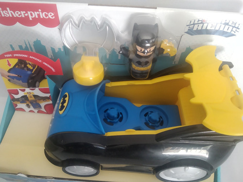 Imagen 2 de 5 de Batimóvil 2 En 1 Little People Fisher Price