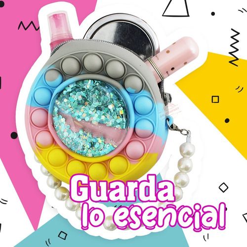 Bolsa De Mano Pop It Juguete Didactico Sensorial Niña Spgj02