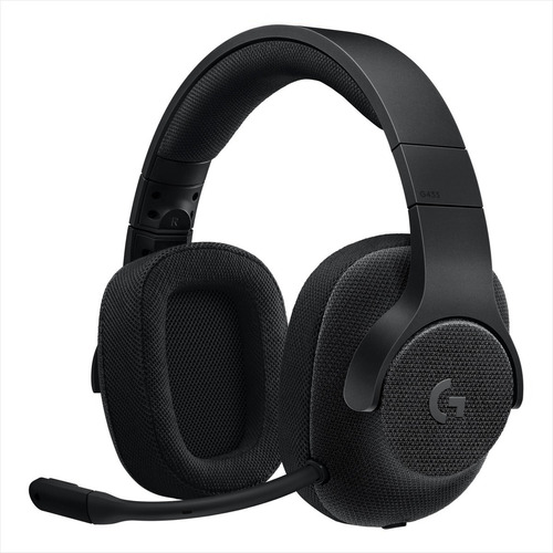 Logitech G433, Diadema Gamer Con Sonido Envolvente 7.1 Dts Color Black