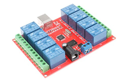 Módulo De Relé De Conmutador De Control Usb Para Computadora