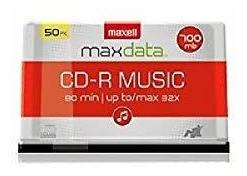 Cds Grabables Maxell 625156 Superficie De Grabación De Cali