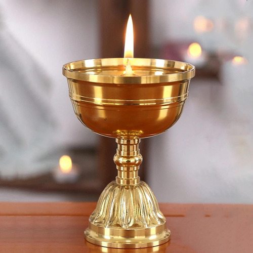 Soporte De Luz De Vela De Soporte De Lámpara De Luz 7x9.5cm