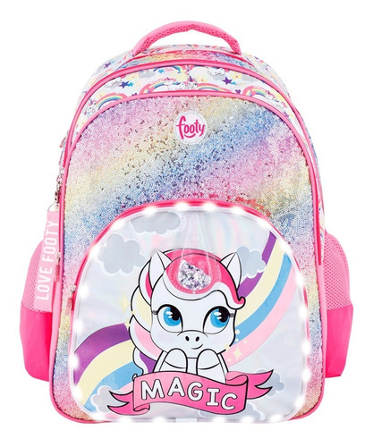 Mochila Footy  Unicornio De Jugueteria  Que Regalo