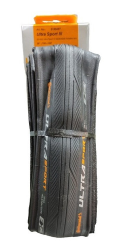 Llanta Continental Ultra Sport 3 Ruta 700 X 23  Plegable