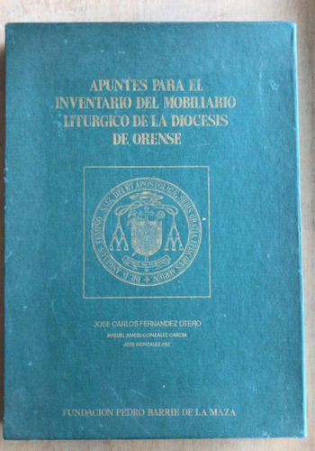 Apuntes Inventario Del Mobiliario - Fernandez Otero (aa2) (Usado)