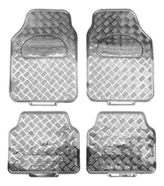 Comprar Cubre Alfombras Simil Aluminio Metalizada Tuning 4 Piezas