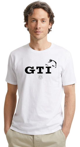 Remera Volkswagen Golf Gti - Algodón - Unisex - Diseño 