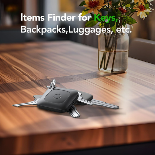 Hoxe Air Tracker Buscador De Llaves Bluetooth Para Ios Negro