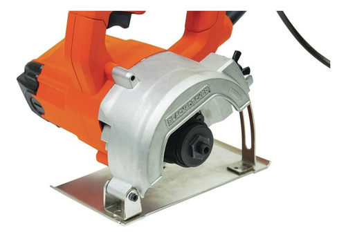 Imagem 4 de 5 de Serra Mármore 4.1/2 Pol. 1100w Bd115 Black Decker + Discos