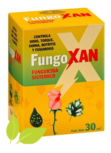 Funguicida Sistemico Fungoxan 30 Cc Oidio Botritis Sarna