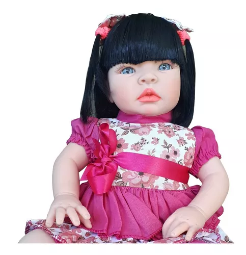 Boneca Bebe Reborn Barato Barata Super Promoção Baby Kiss