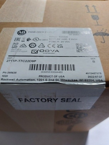 Allen Bradley 2711p-t7c22d9p Panel View Plus 7 (Usado)