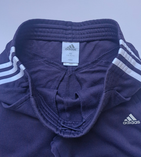 Pantalón Deportivo Niña Violeta Original Adidas 152 (Usado)