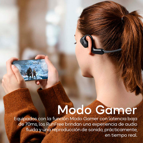 Auriculares Runfree Lite Soundpeats 17 Horas Bluetooth 5.3