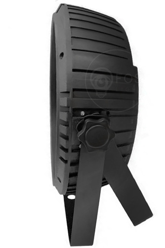 Kit 8 Canhão Refletor Par 64 18 Led Cree 12w Rgbw Dmx Slim
