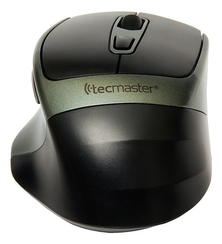 Mouse Tecmaster Dual Bluetooth Recargable Inalámbrico Verde