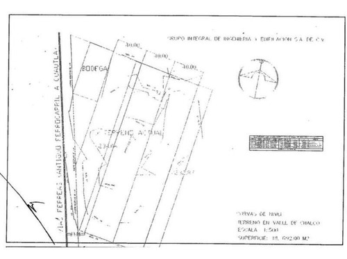 Imagen 2 de 2 de Terreno Industrial En Venta Con Opcion A Espuela En Tlahuac Cdmx