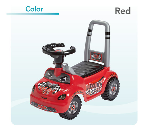Carrito Montable Infantil Mytoy Con Claxon Y Compartimento