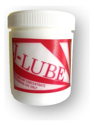 J-lube Polvo Lubricante Concentrado, Frasco Con 60g Rinde 4l Sabor N/A
