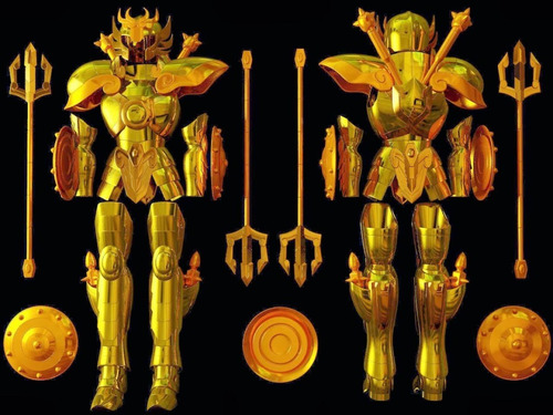 Armadura Libra Caballeros Del Zodiaco - Archivo Stl 3d